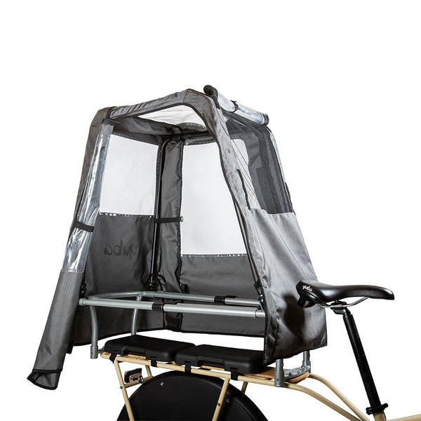 YUBA Cargo Bikes Accessories Yuba Pop Top Canopy for long tail - Mounting on adjustable monkey bars