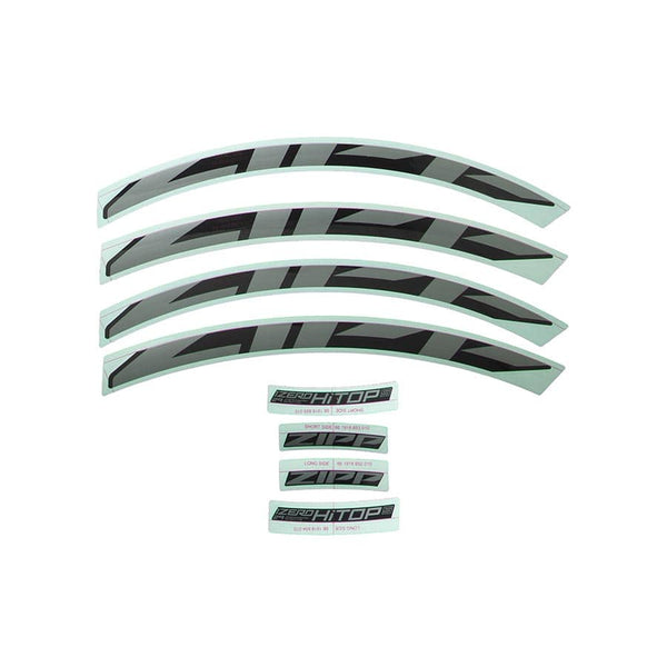 Zipp Hub Parts Zipp Decal Kit for 1ZERO Silver