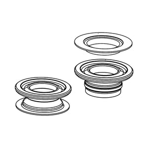 Zipp Hub Parts Zipp Front End Caps for ZM2 SL 15x110 Boost
