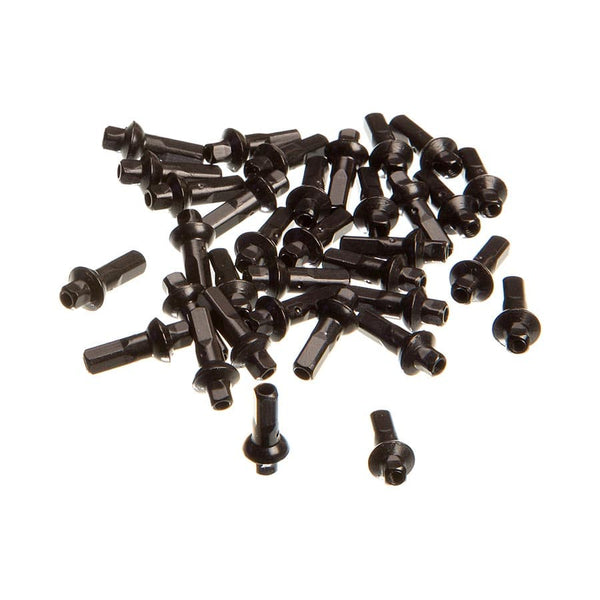 Zipp Spoke Nipples Zipp Sapim Double Square Nipples Length: 16mm Black 34pcs