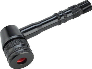 Zipp Valve Caps & Parts Zipp Disc Wheel Valve Adaptor Black