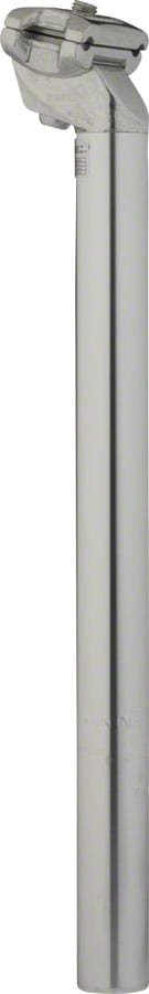Zoom Seatpost Silver Zoom 27.2 x 350mm Standard Offset Seatpost