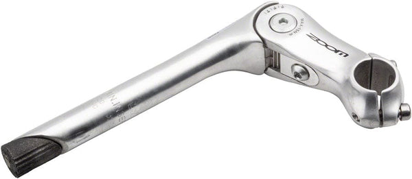 Zoom Stems 90Mm / 22.2-24Tpi Quill / Silver Zoom Quick Comfort Adjustable Stems
