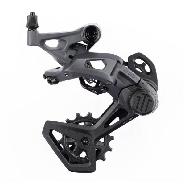 microSHIFT Drivetrain microSHIFT Sword Rear Derailleur - 10-Speed, Long Cage, Compatible with Sword 2x, Gray