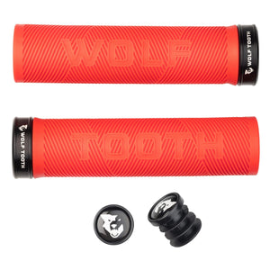 Wolf Tooth Grips Orange Wolf Tooth Echo Lock-on Grips