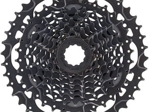 microSHIFT Drivetrain microSHIFT Acolyte Cassette - 8 Speed, 12-42t, Black, ED Coated