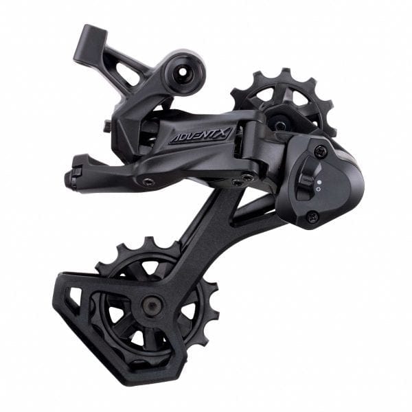 microSHIFT Drivetrain microSHIFT ADVENT X Rear Derailleur - 10-Speed, Medium Cage, Black, With Clutch
