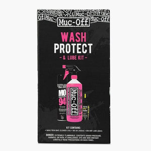 Muc-Off Bike Tools Muc-Off Bike Care Kit: Wash, Protect and Lube, with Dry Conditions Chain Oil