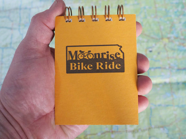 Ottawa Bike and Trail Shop Merch Moonrise Bike Ride Mini Jotter