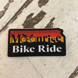 Ottawa Bike and Trail Stickers Moonrise Ride Sticker