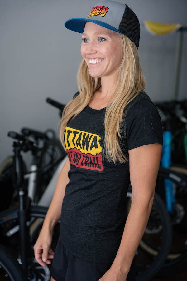 Ottawa Bike and Trail Shop Merch Female / L OBAT Logo T-Shirt Sunrise