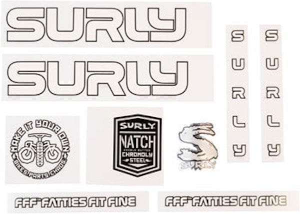 Surly Stickers Surly Decals