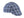 Walz Caps Hats Blue/Black Plaid 4-Panel Cap